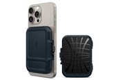Handys - Anderes Zubehör - Spigen iPhone Lock Fit MagSafe Wallet - metal slate - AFA08526