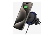 Handys - Adapter und Ladegeräte - Spigen OneTap Pro 3 Cryomax MagSafe Car Wireless Charger (Air Vent) - black - ACP07082