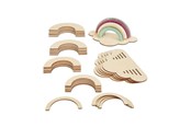 Kreativ-Spiele - Colorations - Make and Decorate your Own Wooden Rainbow Set of 6 - DYORNB6