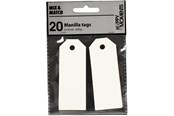 Hobby-Zubehör - Creativ Company - Manila Labels Off-white 20 pcs. - 234022