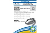 Staubsaugerbeutel - hanestroem Vacuum Cleaner Bags K347 - 5 pcs - K347