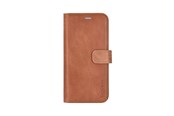 Handys - Cover & Cases - Radicover Wallet Case Radiation Protection 2in1 Brown - iPhone 16 Pro - RAD298
