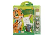 Kreativ-Spiele - Grafix Stamp and Tape Activity Book - Tiger - 100099