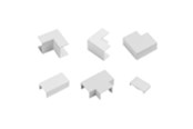 Kabelkanal / Kabelschlauch - D-LINE Accessory Kit 25x16 White - DLFSA2-AP