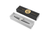 Utensilien zum Schreiben und Zeichnen - Parker Jotter Ballpoint Pen |  Special Edition | 70 years Anniversary Stainless Steel CT | Blue Ink | Gift Box - 2205530