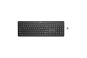 Tastaturen - HP 230 Wireless Keyboard Black Nordic - Tastatur - Nordic ISO - Schwarz - 3L1E7AA#UUW