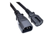 Stromkabel (Intern) - Akyga AK-UP-06 - power cable - IEC 60320 C14 to IEC 60320 C15 - 1.8 m - AK-UP-06