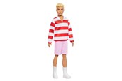 Dolls & Accessories - Barbie Fashionista Ken Doll Red & White Stripes - HYV01
