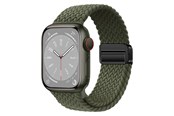 Smartwatch - Accessories - Lippa Apple Watch Nylon Strap incl. Magnetic Lock 42/44/45/46/49 mm - Green - LPAW144