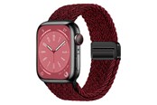 Smartwatch - Accessories - Lippa Apple Watch Nylon Strap incl. Magnetic Clasp 38/40/41 mm - Red - LPAW141