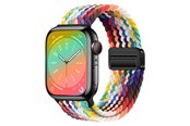 Smartwatch - Accessories - Lippa Apple Watch Nylon Strap incl. Magnetic Clasp 42/44/45/46/49 mm Multicoloured - LPAW142