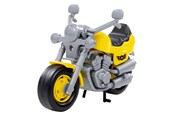 Spielzeugauto - Cavallino Toys Cavallino Race Motorbike Yellow 25cm - 4202WD01
