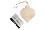 Kunst & Handwerk Ausstattung - Creativ Company - Pendant Pointed Wooden Christmas Ball - 565119