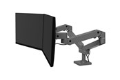 Monitorhalterung - Ergotron LX Pro mounting kit - modular - for 2 LCD displays - side-by-side - dark grey - 45-686-293