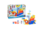 Spielzeugauto - Marvel Spidey and His Amazing Friends Water-Webs Bubble Pirate Ship - G06665L0