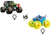 Spielzeugauto - Monster Jam 1:43 Glowing Light 2 Pack - 6071482