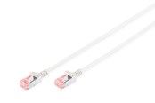Netzwerk - Kabel - DIGITUS CAT 6 U-FTP Slim Patch Cord - 10m - Grau - 10m - DK-1624-100S