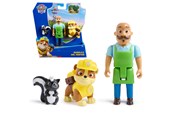 Figuren - Paw Patrol Rubble & Mr Porter Figure Pack with Skunk - 6072996