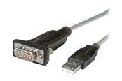 Netzwerkadapter (Netzkarte, Druckserver, u.s.w.) - Roline - serial adapter - USB - 12.02.1163