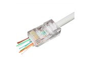 Netzwerk - Kabel - Gembird Modular Plug - network connector - Transparent - LC-PTU-01/10