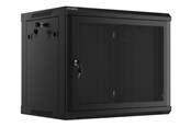 Rack-Gehäuse - Lanberg WF01-6409-23B - 9U - Wall Mount Rack Cabinet - WF01-6409-23B