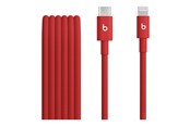USB Kabel - Apple Beats USB-C to Lightning Woven Cable (1.5 m / 5 ft.) – Rapid Red - MFEH4ZM/A