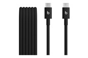 USB Kabel - Apple Beats USB‑C to USB‑C Woven Cable (1.5 m / 5 ft) – Bolt Black - MDGA4ZM/A