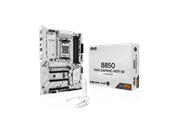 ASUS B850 MAX GAMING WIFI WHITE Mainboard - AMD B850 - AMD AM5 socket - DDR5 RAM - ATX