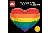 Hobby-Zubehör - Euromic LEGO®Wall Calendar 2025 - Rainbow Heart - 4013062-228792