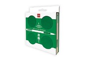 Hobby-Zubehör - Euromic LEGO® Locking Notebook w/Gel Pen (box) 192p GREEN - 4003064-53566