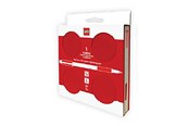 Hobby-Zubehör - Euromic LEGO® Locking Notebook w/Gel Pen (box) 192p RED - 4003064-53564