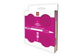 Hobby-Zubehör - Euromic LEGO® Locking Notebook w/Gel Pen (box)192p VIOLET - 4003064-53563