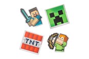 Schul-Zubehör - Euromic MINECRAFT 4-pack erasers in box - 166507104