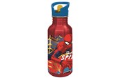 Schul-Zubehör - Marvel Spider-Man Aluminium Drinking Bottle Sipper 545 ml - 088808728-83525