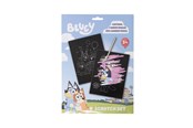 Schreibtischzubehör - Euromic BLUEY Scratch set w/wooden pencil paper envelope - 048206600