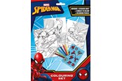 Utensilien zum Schreiben und Zeichnen - Euromic SPIDERMAN Coloring set w/6 colouring pencils - 017806853