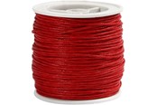 Kunst & Handwerk Ausstattung - Creativ Company - Cotton cord Red 40m - 51571