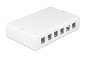 Netzwerkzubehör - DeLOCK Keystone Surface Mounted Box 12-Port - 86172