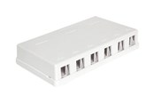 Netzwerkzubehör - DeLOCK Keystone Surface Mounted Box - 6 Port - 86227
