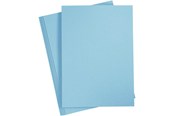 Kunst & Handwerk Ausstattung - Creativ Company - Cardboard Light Blue A4 220g 10 pcs. - 219018