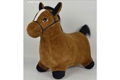 Rollenspiele - Krea Hop And Bounce Plush Horse Brown - 36-2032
