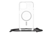 Handys - Cover & Cases - OtterBox React Necklace MagSafe Apple iPhone 15 Stardust - clear - 77-93595