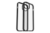 Handys - Cover & Cases - OtterBox React Apple iPhone 15 Plus/14 Plus Black Crystal - clear/black - ProPack - 77-92767