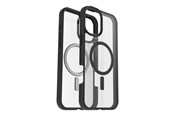 Handys - Cover & Cases - OtterBox React MagSafe Apple iPhone 16 Plus Black Crystal - clear/black - ProPack - 77-96236