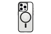 Handys - Cover & Cases - OtterBox React MagSafe Apple iPhone 16 Pro Black Crystal - clear/black - ProPack - 77-96252