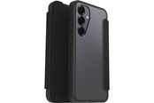 Handys - Cover & Cases - OtterBox React Folio Samsung Galaxy S25 Black Crystal - clear/black - ProPack - 77-97830