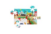 Puzzle - Bigjigs Wooden London City Floor Puzzle 48pcs. Boden - 37038