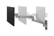 Monitorhalterung - Ergotron LX Pro mounting kit - modular - for LCD display - dark grey - 45-683-293