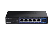 Switches - TRENDnet TEG-S5061 6-Port 2.5G Unmanaged Switch 10G SFP+ Port - TEG-S5061