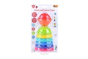 Baby Spielzeug - PLAY Leather and Stacking Cups 8 pcs. - 2405